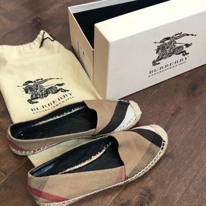 Burberry Brit Espadrilles Hodgeson Flat
